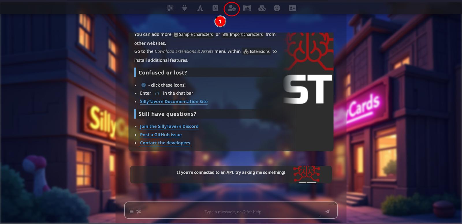 SillyTavern User Settings